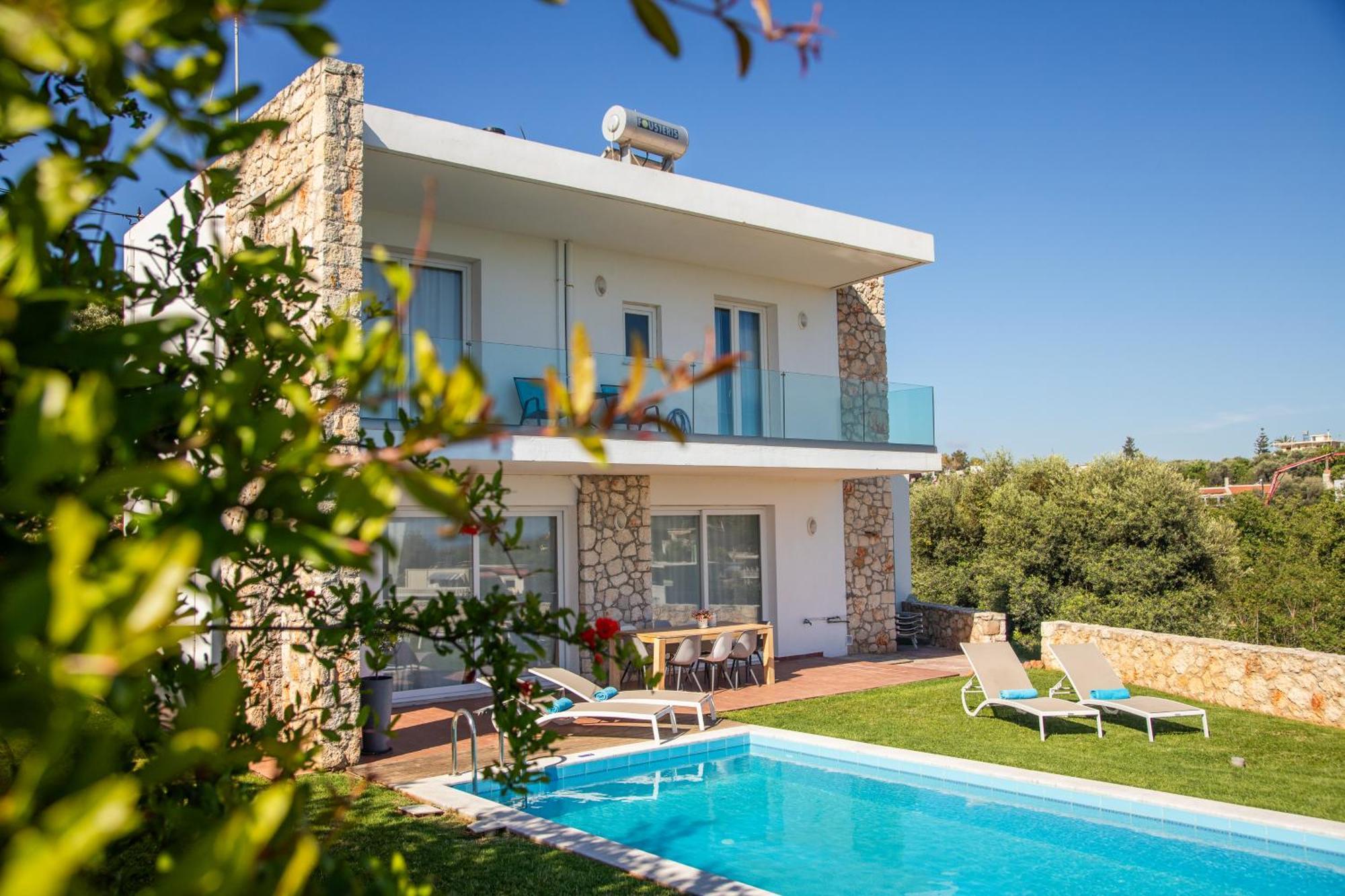 Villa Penelope Galatas  Bagian luar foto